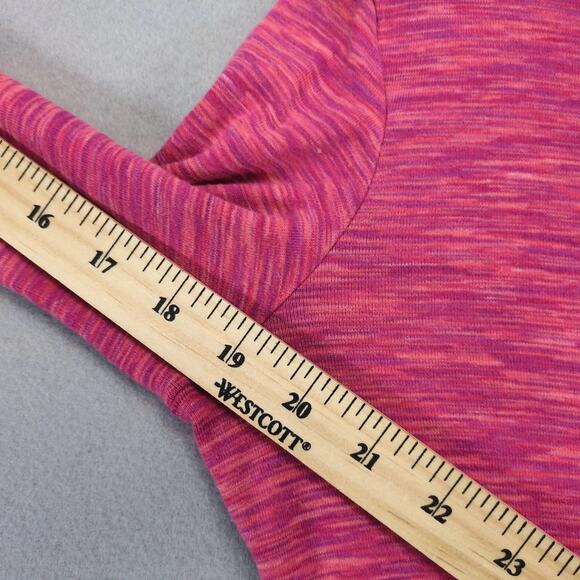 Columbia 1/4 Zip OuterSpaced Pink Pullover Women's M Activewear Top Long Sleeve - Picture 6 of 10